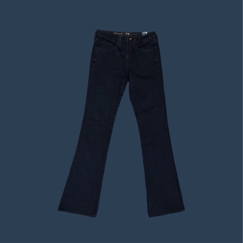 Kate Spade Dark wash  boot cut, medium rise dark Blue Denim Jeans